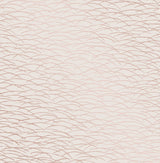 A-Street Prints 2889-25244 Hono Rose Gold Abstract Wave Wallpaper
