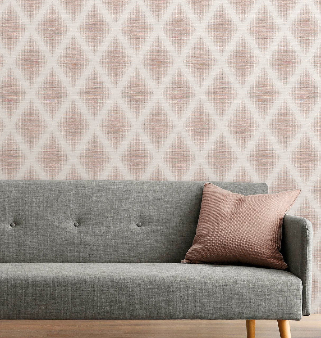 A-Street Prints 2889-25255 Kirana Pink Diamond Wallpaper