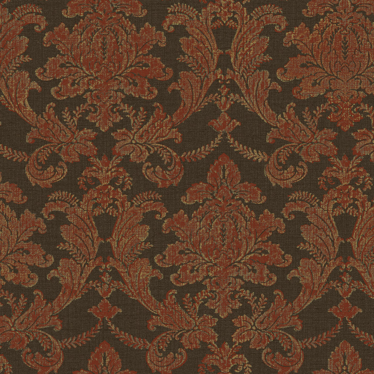 Fairwinds Studio 290-50001 Brick Textured Damask Wallpaper