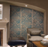Fairwinds Studio 290-50204 Flax Damask Wallpaper