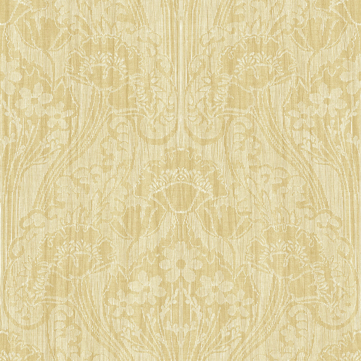 Fairwinds Studio 290-50705 Cream Linen Damask Wallpaper