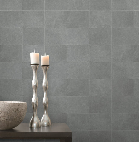 Fine Decor 2900-24909 Cecelia Grey Geometric Wallpaper