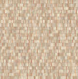 Fine Decor 2900-24925 Constantine Copper Faux Wood Wallpaper