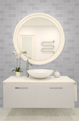 Fine Decor 2900-41461 Ceramica Grey Subway Tile Wallpaper
