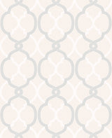 Fine Decor 2900-41580 Mungo Off-White Quatrefoil Wallpaper