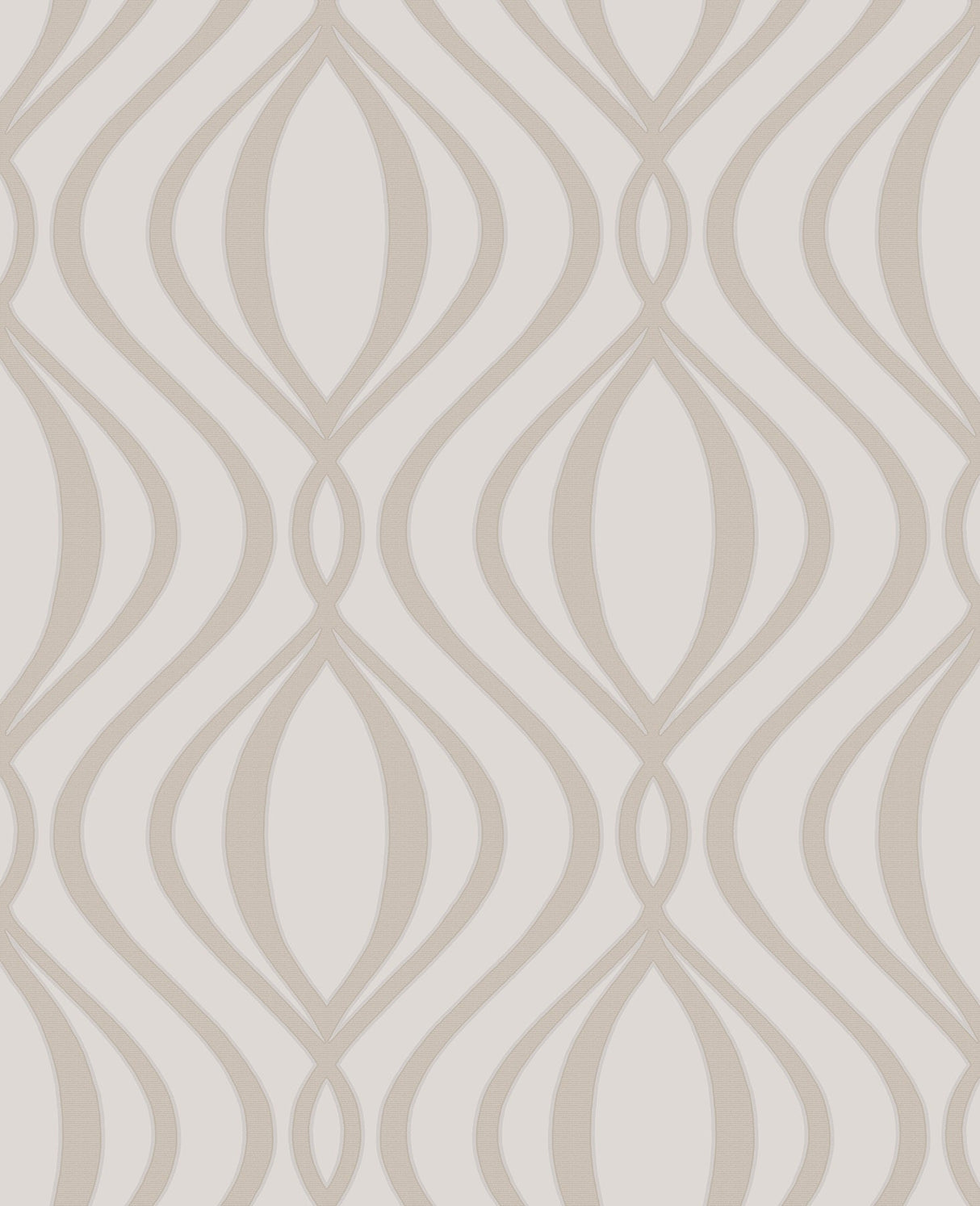 Fine Decor 2900-41738 Quentin Neutral Ogee Wallpaper