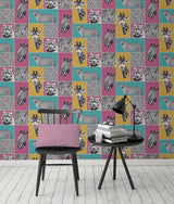 Fine Decor 2900-41917 Zoya Multicolor Safari Wallpaper