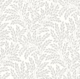 Fine Decor 2900-42028 Soft White Jade Leaf Wallpaper
