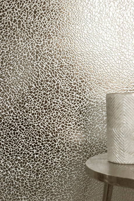 Fine Decor 2900-42482 Harrington Champagne Mirror Texture Wallpaper