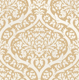Fine Decor 2900-42527 Sandringham Mustard Damask Wallpaper