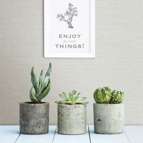 A-Street Prints 2901-24278 Agave Bliss Light Blue Faux Grasscloth Wallpaper