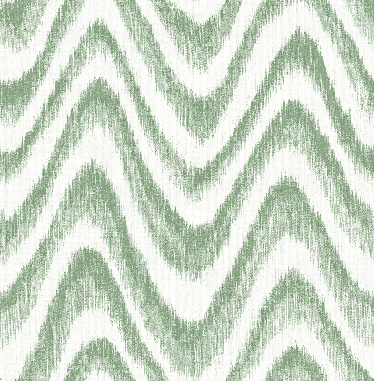 A-Street Prints 2901-25406 Bargello Green Faux Grasscloth Wave Wallpaper