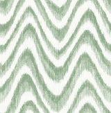 A-Street Prints 2901-25406 Bargello Green Faux Grasscloth Wave Wallpaper