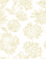 A-Street Prints 2901-25417 Folia Beige Floral Wallpaper