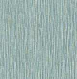 A-Street Prints 2901-25420 Raffia Thames Aqua Faux Grasscloth Wallpaper