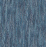 A-Street Prints 2901-25423 Raffia Thames Blue Faux Grasscloth Wallpaper