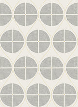 A-Street Prints 2901-25425 Luminary Grey Ogee Wallpaper