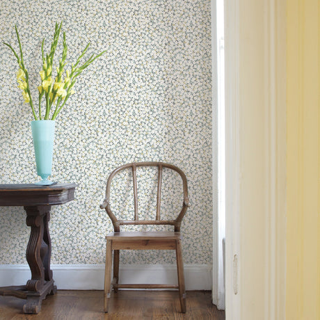 A-Street Prints 2901-25444 Giverny Multicolor Miniature Floral Wallpaper