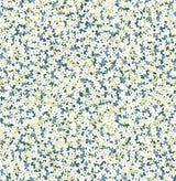 A-Street Prints 2901-25445 Giverny Blue Miniature Floral Wallpaper