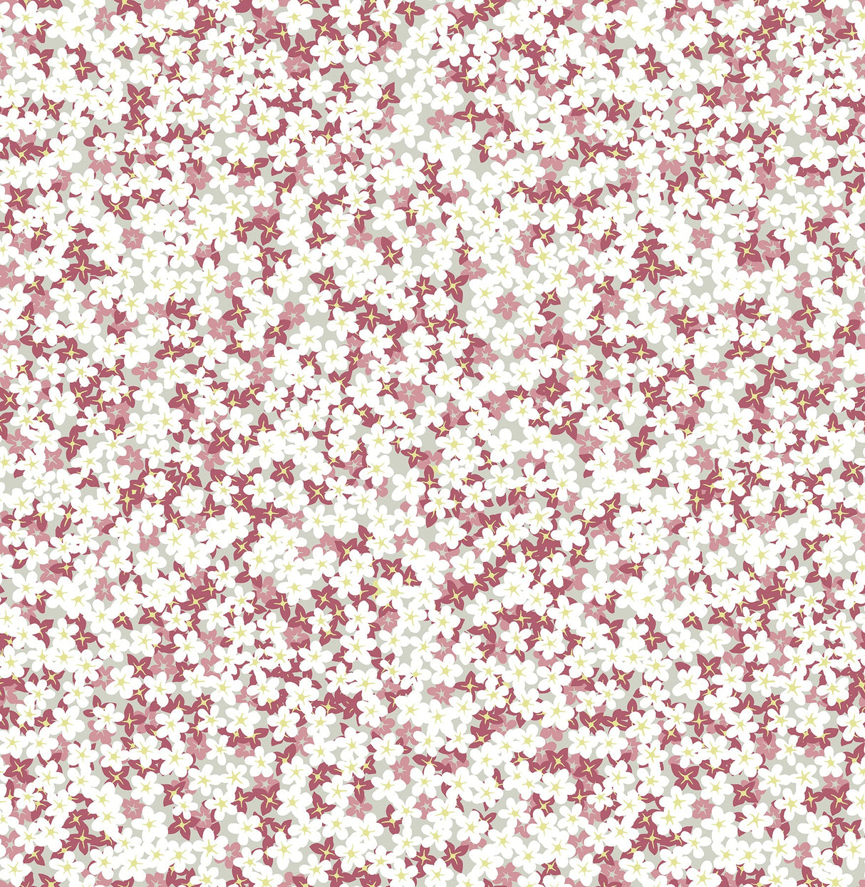 A-Street Prints 2901-25446 Giverny Pink Miniature Floral Wallpaper