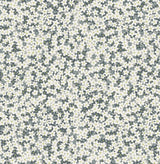 A-Street Prints 2901-25447 Giverny Grey Miniature Floral Wallpaper