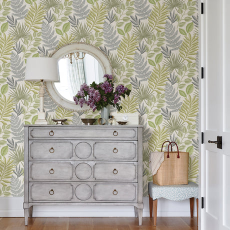 A-Street Prints 2901-87503 Palomas Grey Botanical Wallpaper