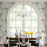 A-Street Prints 2901-87508 Joy De Vie Green Toile Wallpaper
