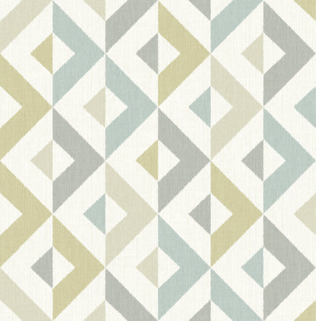 A-Street Prints 2902-25544 Seesaw Geometric Faux Linen Wallpaper - Eade's Wallpaper
