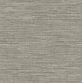 A-Street Prints 2903-24119 Exhale Grey Faux Grasscloth Wallpaper