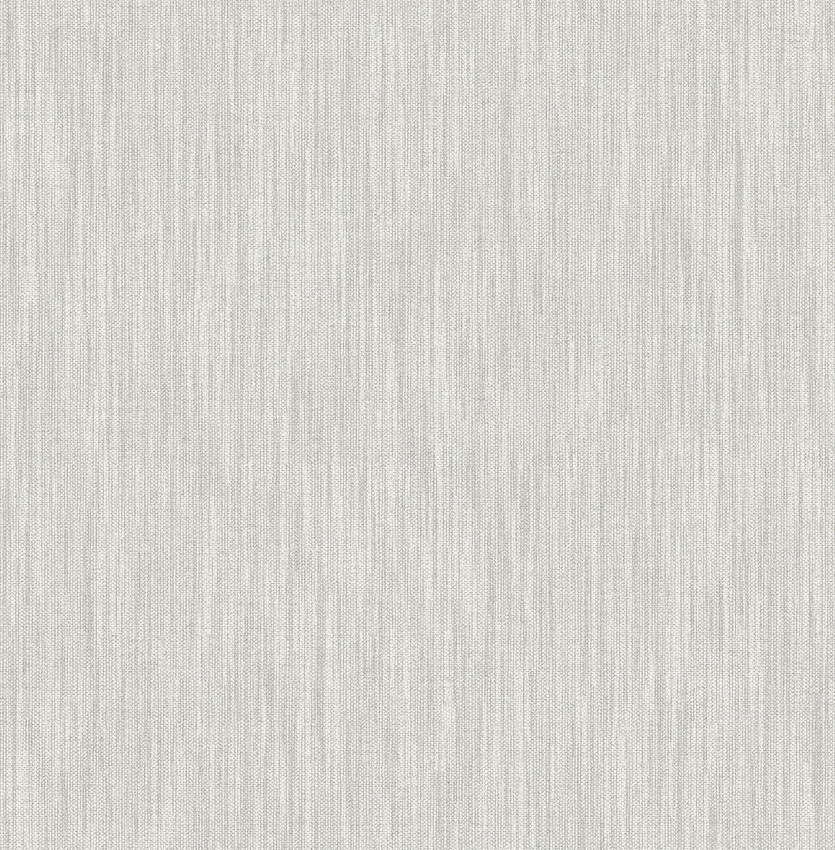 A-Street Prints 2903-25288 Chenille Light Grey Faux Linen Wallpaper