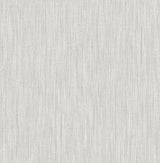 A-Street Prints 2903-25288 Chenille Light Grey Faux Linen Wallpaper