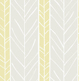 A-Street Prints 2903-25818 Lottie Yellow Stripe Wallpaper