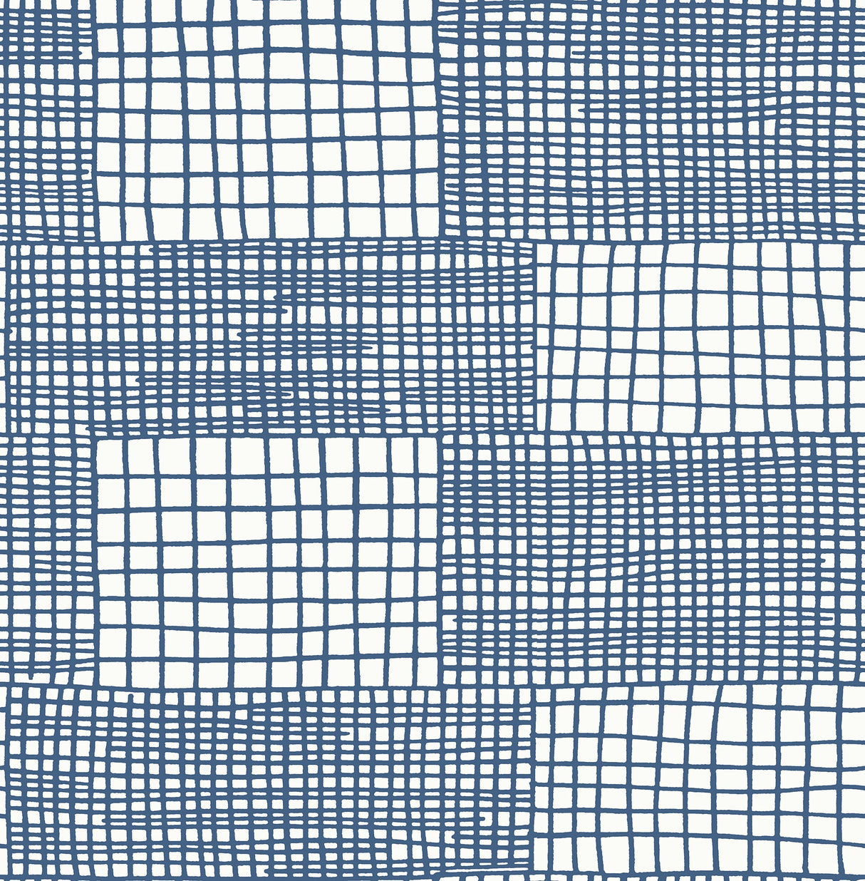 A-Street Prints 2903-25822 Maxwell Blue Geometric Wallpaper
