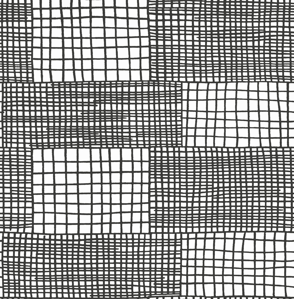 A-Street Prints 2903-25824 Maxwell Black Geometric Wallpaper
