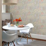 A-Street Prints 2903-25829 Shiloh Light Grey Botanical Wallpaper