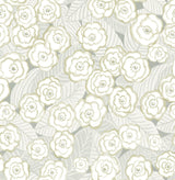 A-Street Prints 2903-25835 Emery Grey Floral Wallpaper