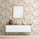 A-Street Prints 2903-25838 Orla Rose Floral Wallpaper