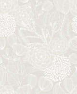 A-Street Prints 2903-25858 Alannah Bone Botanical Wallpaper