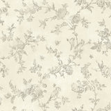 Brewster 2904-02193 French Nightingale Cream Trail Wallpaper