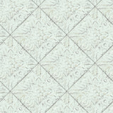 Brewster 2904-13092 Brandi Light Blue Tin Tile Wallpaper