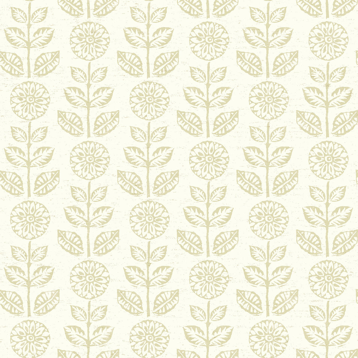 Brewster 2904-13513 Dolly Neutral Folk Floral Wallpaper
