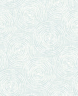 Brewster 2904-24526 Vatten Light Blue Geometric Wallpaper