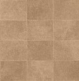 Brewster 2904-24910 Cecelia Bronze Faux Tile Wallpaper