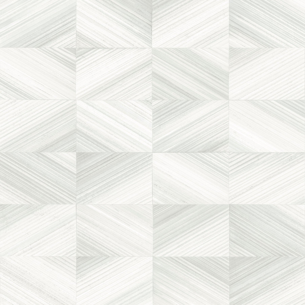 Brewster 2904-25378 Stratum Light Grey Geometric Faux Wood Wallpaper