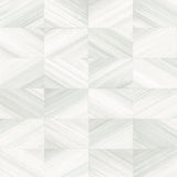 Brewster 2904-25378 Stratum Light Grey Geometric Faux Wood Wallpaper