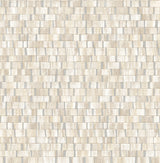 A-Street Prints 2908-24926 Dobby Cream Geometric Wallpaper