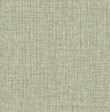 A-Street Prints 2908-24946 Rattan Green Woven Wallpaper
