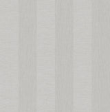 A-Street Prints 2908-25305 Intrepid Light Grey Faux Grasscloth Stripe Wallpaper