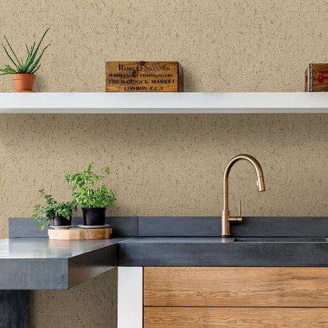 A-Street Prints 2908-25319 Guri Beige Faux Concrete Wallpaper