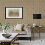 A-Street Prints 2908-25330 Intrinsic Light Brown Geometric Wood Wallpaper